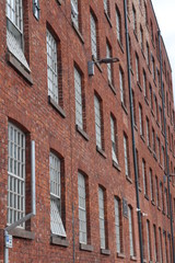 Fototapeta premium red brick building