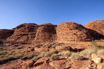 Fototapeta premium Amazing rock formations of the Great Valley, Kings Canyon. Australia