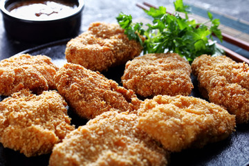HireKatsu, Japanese pork cutlets with miso sauce
