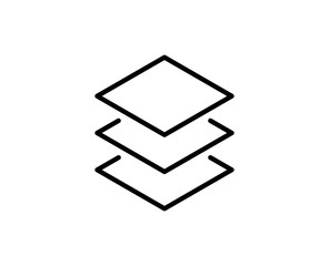 Layer line icon