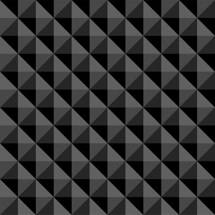 Black pattern abstract polygonal seamless