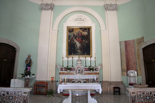 Benevento - Altare di Santa Maria della Verit&agrave;