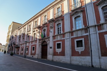 Fototapeta na wymiar Benevento - Palazzo Terragnoli al Corso Garibaldi