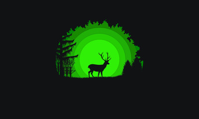 Deer Silhouette