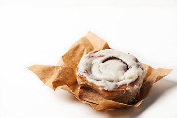 Home baked cinnamon roll/ cinnabon