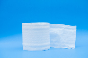 Toilet paper roll for to wipe clean Personal sanitary paper