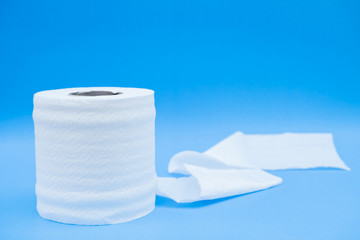 Toilet paper roll for to wipe clean Personal sanitary paper