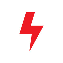 Power electric icon. Design template vector