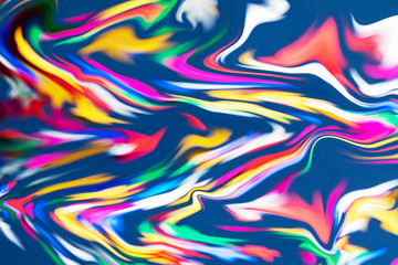 Digital colourful abstracted futuristic picture
