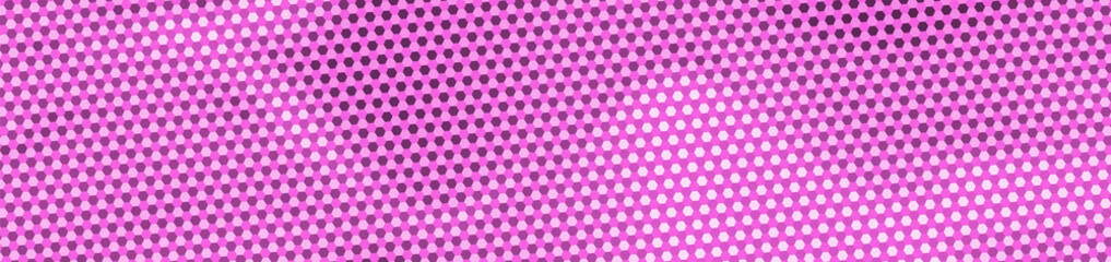 Abstract panoramic colorful halftone wide background. Panorama, Modern gradient Multicolor Backdrop with dots. Dotted soft lines pattern. Vector illustration.