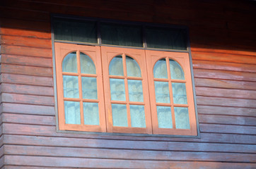 Obraz premium Wooden house in northern Thailand