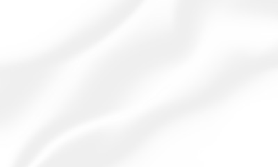 Obraz premium Smooth elegant white silk or satin luxury cloth texture as wedding background. Luxurious background design