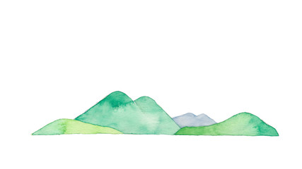 四季の山、夏、ショート