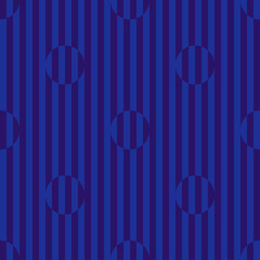 Seamless abstract dark blue geometric vector background.