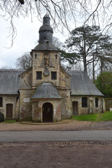 Fototapeta na wymiar Chapelle Notre Dame de Grâce et son carillon, Honfleur, France