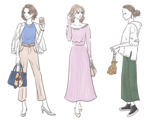ファッション 女性 全身 セット