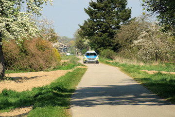 corona--Kontrollfahrt