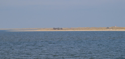 Küstenlandschaft und Strand von der Insel Sylt