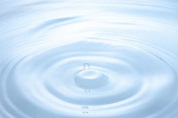 水滴の波紋