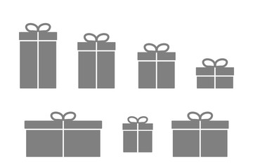 gift box present surprise ribbon icon vector