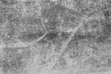 Fototapeta premium Cement wall with black fungus attached to the pattern.