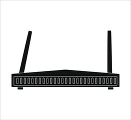 internet router. illustration for web and mobile design.