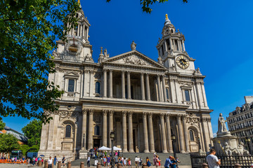 St. Paul's Cathedral in London, UK