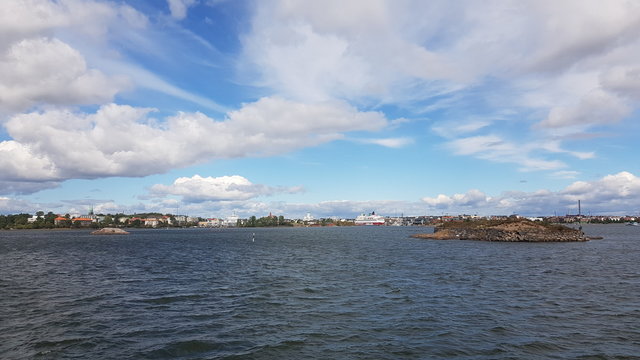Zu Wasser in  Helsink [Finland]