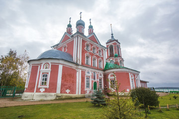 Fototapeta na wymiar Church of the Forty Sebastian Martyrs at Pereslavl-Zalessky, Russia.