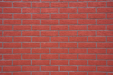 Obraz premium Red brick wall texture, abstract background