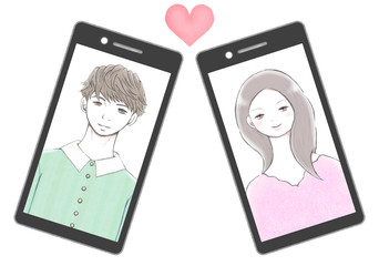 オンライン合コン　アプリで婚活 © machi