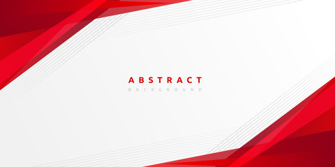 abstract 3d red background with blank space of paper layer	
