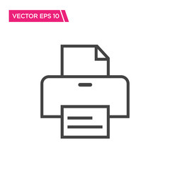 Printer Icon,Fax Icon, Vector Icon, Flat Design