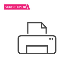 Printer Icon,Fax Icon, Vector Icon, Flat Design
