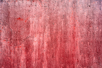 Texture of a metal wall with cracks and scratches which can be used as a background