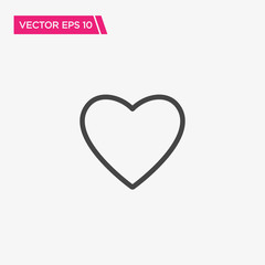 Heart Icon Design, Vector EPS10
