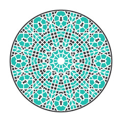 Vector Asian Geometric Mandala