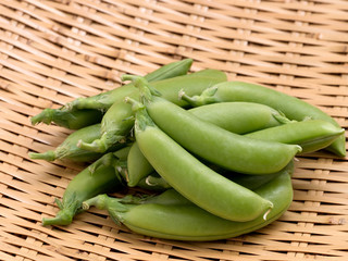 生のスナップエンドウ