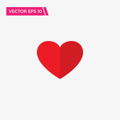 Heart Icon Design, Vector eps10