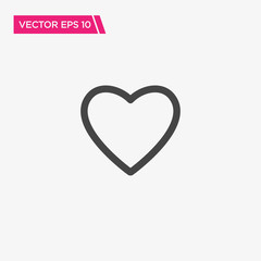 Heart Icon Design, Vector eps10