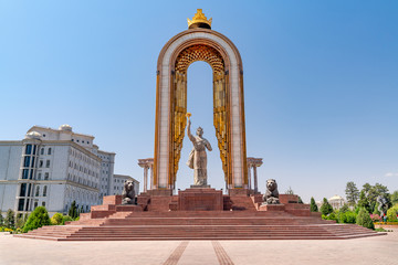 The central square in the capital of Tajikistan - Dushanbe. The statue of national hero - Search ResultsWeb resultsIsmoil Somoni