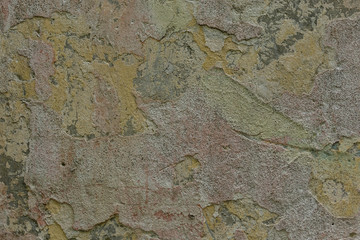 Texture of old light stucco, suitable for textures of street walls and facades