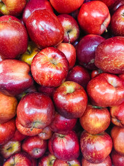 Fototapeta na wymiar red apples background 