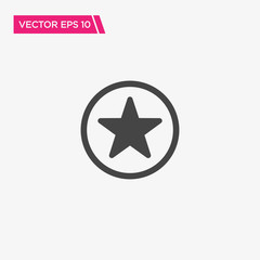 Star Icon Design Concept, Vector EPS10