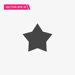 Star Icon Design Concept, Vector EPS10
