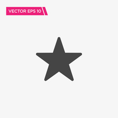 Obraz premium Star Icon Design Concept, Vector EPS10