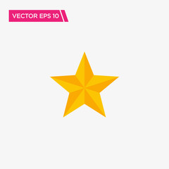Star Icon Design Concept, Vector EPS10