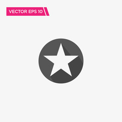Star Icon Design Concept, Vector EPS10