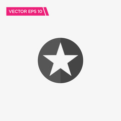 Star Icon Design Concept, Vector EPS10