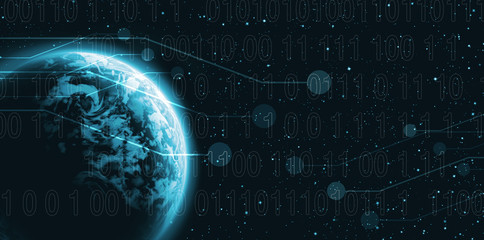 Obraz premium digital world